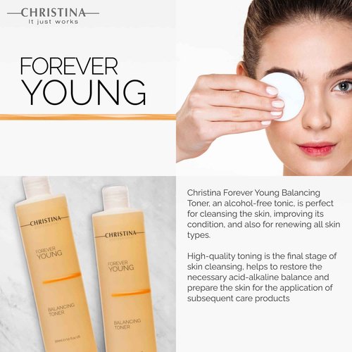 Forever Young - Balancing Toner for Oily and Combination Skin, pH 3,2-3,7 (300ml)