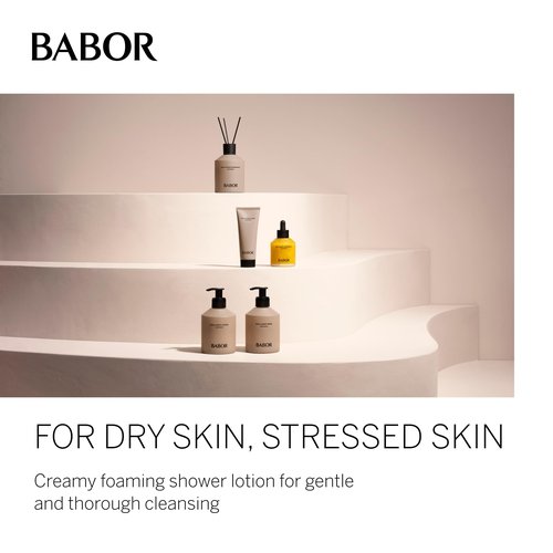 BABOR Soul & Body Wash, Nourishing Body Wash with Provitamin B5 & Glycerin for Silky-Soft, Hydrated Skin & Balanced Complexion, 8.45 fl oz