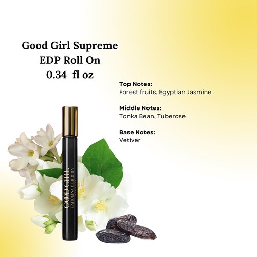 Carolina Herrera Good Girl Perfume For Women Mini EDP Rollerball Gift Set – 3 x 0.34 Ounce