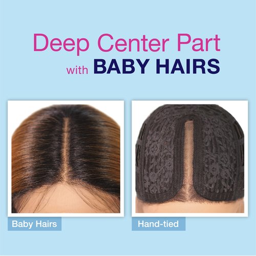 Sensationnel Dashly Lace Front Wig - Unit 29 Hand Tied Laceparting Ear to Ear Synthetic (T6/27613)