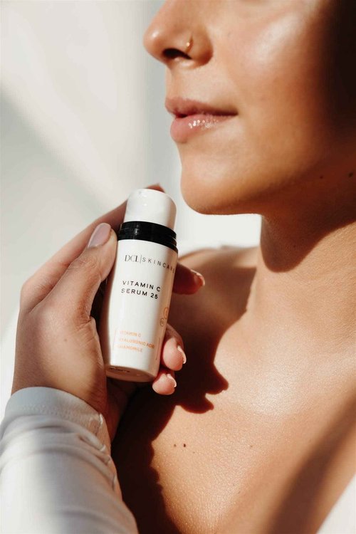 DCL Skincare Vitamin C Serum 25 with 25% Vitamin C & Hyaluronic Acid, 1 fl oz.