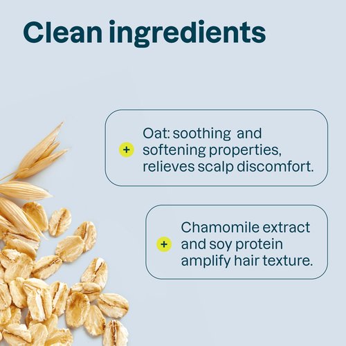 ATTITUDE Hair Conditioner for Sensitive Dry Scalp, For Thin Hair, Soothing Oat, Naturally Derived Ingredients, Dermatologically Tested, Vegan Detangler, Volume and Shine, 8 Fl Oz (Pack of 6)