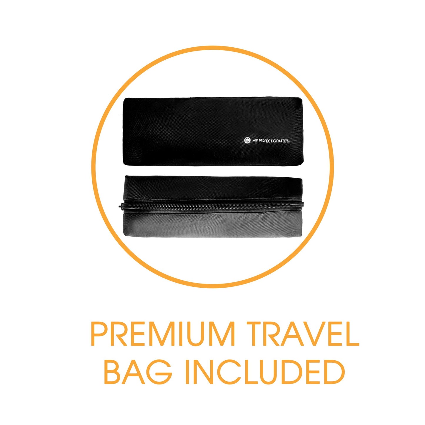 My Perfect Goatee® 13-in-1 Adjustable Beard Trimmer & Goatee Shaving Template for Men - Cordless Beard Grooming Kit for Detailed or Precise Trim W/LED Battery Charge Indicator