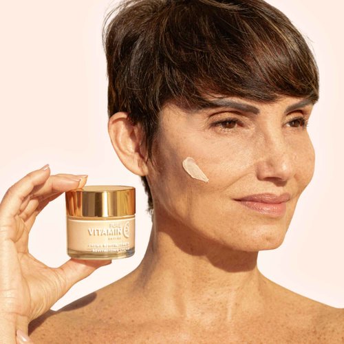 Noche Y Dia Day & Night Moisturizing Bundle - Vitamin C Face Cream & Caviar Face Cream