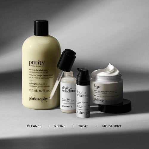 philosophy 2-pc duo for bright eyes & bouncy skin skincare gift set