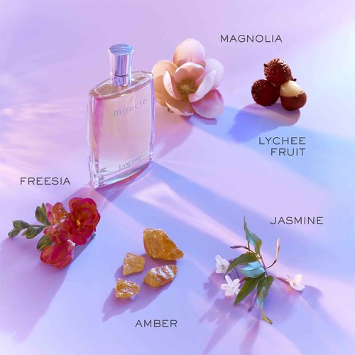 Lancôme Miracle Eau de Parfum - Long Lasting Fragrance with Notes of Magnolia, Ginger & Amber - Spicy & Floral Women's Perfume - 1.7 Fl Oz