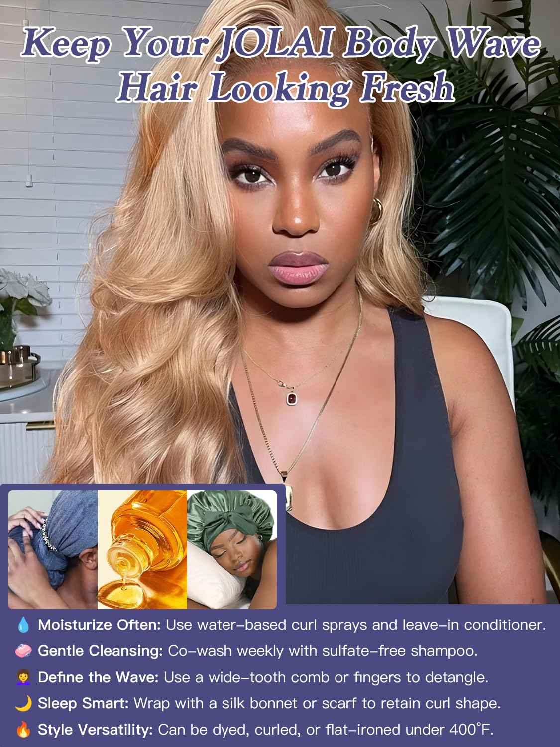 Honey Blonde Bundles with Closure Human Hair Body Wave 10 12 14+10 Inch, Color 27 Golden Ash Blonde 3 Bundles with 4x4 HD Closure 12A 100% Raw Brazilian Virgin Hair Sew In Weave with 4x4 Closure #27