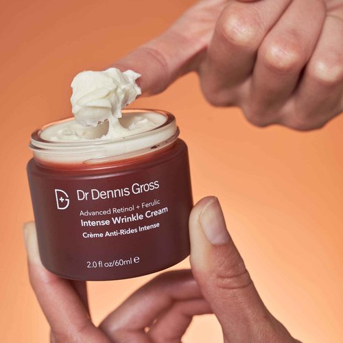 Dr Dennis Gross Advanced Retinol + Ferulic Intense Wrinkle Cream | Intensely Hydrating to Visibly Transform Skin and Repair the Moisture Barrier | 2 oz