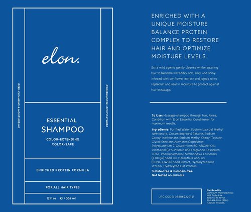Elon Complete Care Kit for Thinning Hair – Elon Essential Shampoo & Conditioner Set + R3 Extra Strength Hair Growth Supplement – NO Sulfates, Parabens or Phthalates