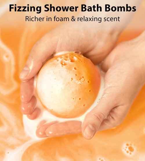 Fizzing Bubble Bath Bombs Pack of 3 Perfect for Gifting for Birthday Christmas or Stocking Stuffers