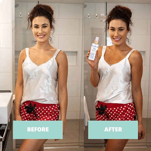 Skinny Tan Coconut Water Self Tanning Kit | 30ml Face Serum Tanning Drops | 5.07 Oz. Hydating Tanning Mist | Moisturizing Natural Glow Help Reduce Fine Lines & Wrinkles | Customize Your Complexion