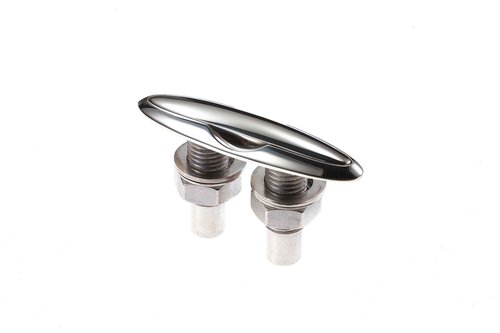 attwood 66515-1 Retractable Low-Profile Stainless Steel Marine Boat 4 ½-Inch Neat Cleat