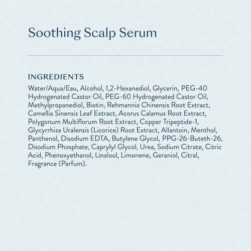 eSalon Soothing Scalp Serum with Biotin and Copper Tripeptide, Antioxidant-Rich Formula, 1 fl oz