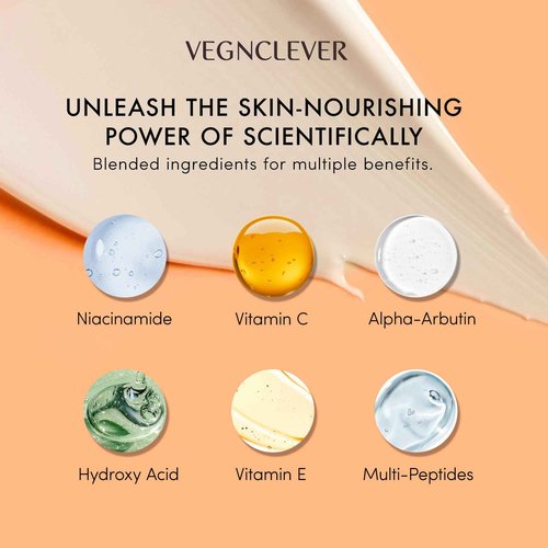 Super Vitamin C Serum for Face: Age-Defying, Moisturizing, Original Vitamin C Face Serum for Wirnkles, Mature Skin, Firms, Smooths with Niacinamide, Collagen Peptides All-In-One Formula 1 Fl Oz