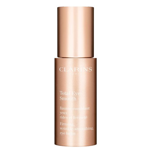 Clarins Total Eye Smooth | 2-In-1 Anti-Aging Eye Cream and 10-Minute Eye Mask | Minimizes Appearance Of Wrinkles, Dark Circles and Puffiness | Visibly Firms and Smoothes | All Skin Types | 0.5 Ounces