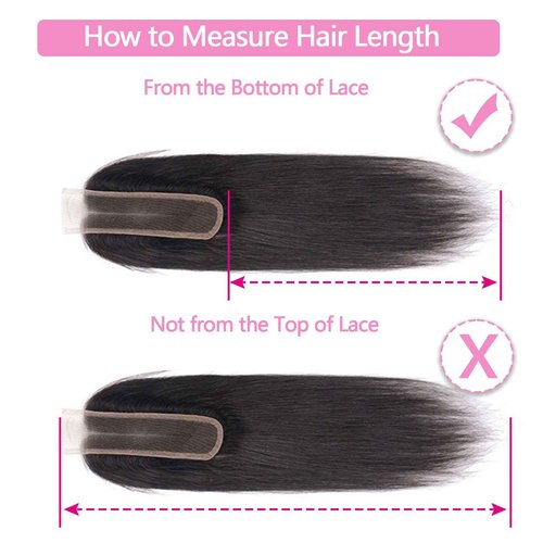 16 Inch 5x5 HD Lace Closure Only Body Wave 12A Brazilian Skin-Like Closure Human Hair 100% Virgin Remy Hair Frontal HD Lace Pre Plucked With Baby Hair Natural Black