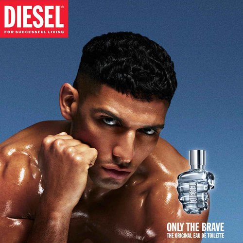 DIESEL Only The Brave - Fragrance Gift Set for Men - Includes Eau de Toilette 4.2 Fl Oz & 2x Shower Gels 2.5 Fl Oz