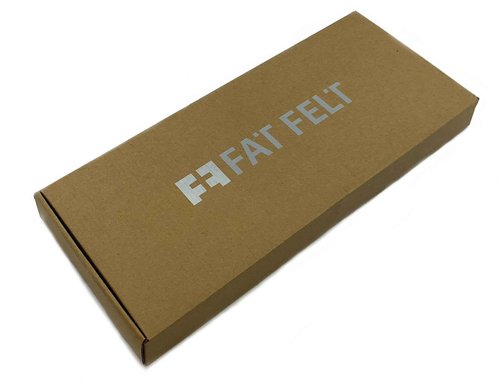 FAT FELT the DOPP KIT | durable waxed cotton canvas toiletry bag with leather handle (AlpineLake)