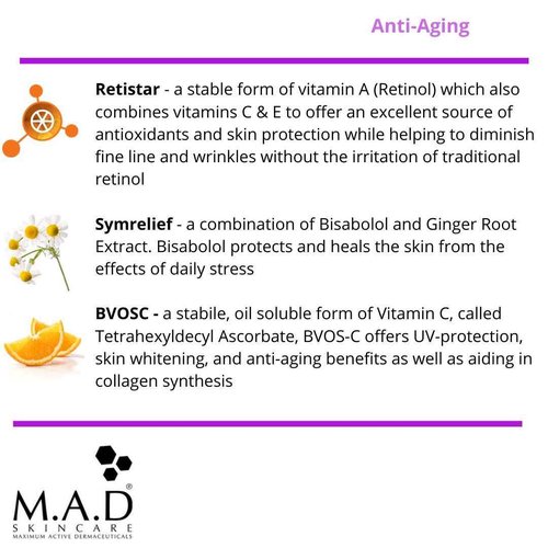 M.A.D Skincare Anti-Aging Youth Transformation Retinol Serum 2%