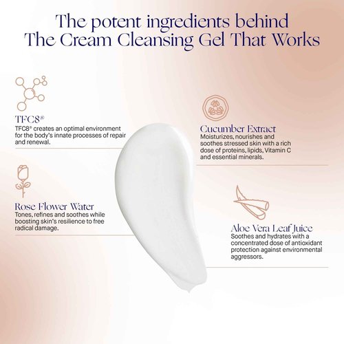 Augustinus Bader The Cream Cleansing Gel – Luxury Gentle Hydrating Face Cleanser – Removes Impurities & Excess Oil While Supporting Skin Barrier – Soothing & Non-Drying Formula – 100 ml / 3.4 fl oz