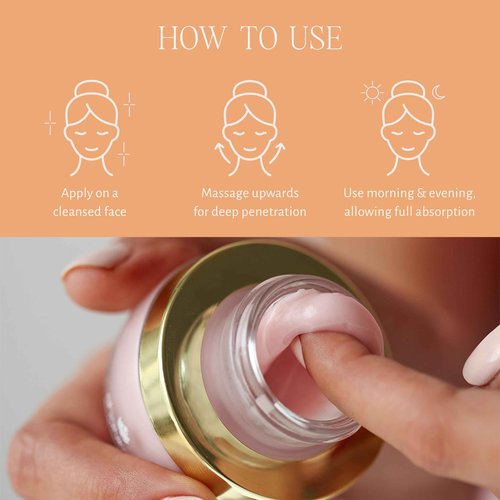 Shankara Gheesutra Face Emulsion with 100X Washed A2 Ghee, Hibiscus, and Vitamin C – Daily Facial Moisturizer for Skin Firming, Toning, and Hydration – Ayurvedic Skin Care for All Skin Types