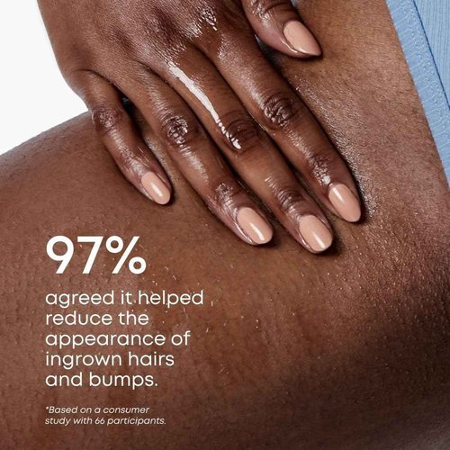 Bushbalm Nude Ingrown Oil (30 ml) for Ingrown Hair & Razor Bumps Prevention, and Francesca Trimmer Electric Shaver for Close Grooming and Pre-Wax Preparation