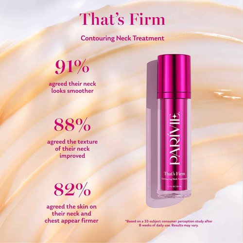 Parivie That’s Firm Contouring Neck Treatment – with Coffee Seed, Peptides and inPHinite Youth Technology to Visibly Tighten Skin – 1.7 fl oz