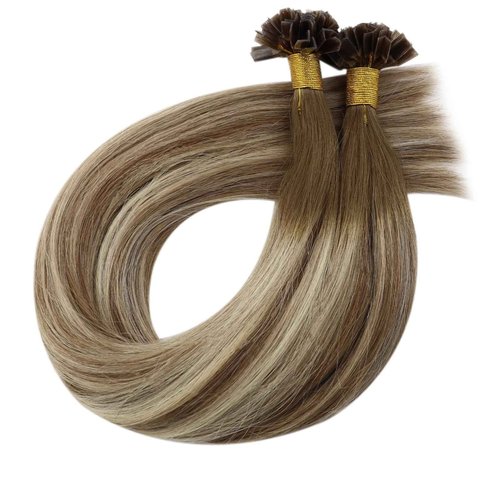 Full Shine U Tip and K Tip Hair Extensions 20 Inch