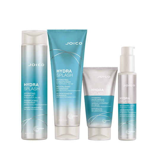Joico Hydrasplash Hydrating Complete Regimen | Preserve Natural Moisture | For Fine Hair