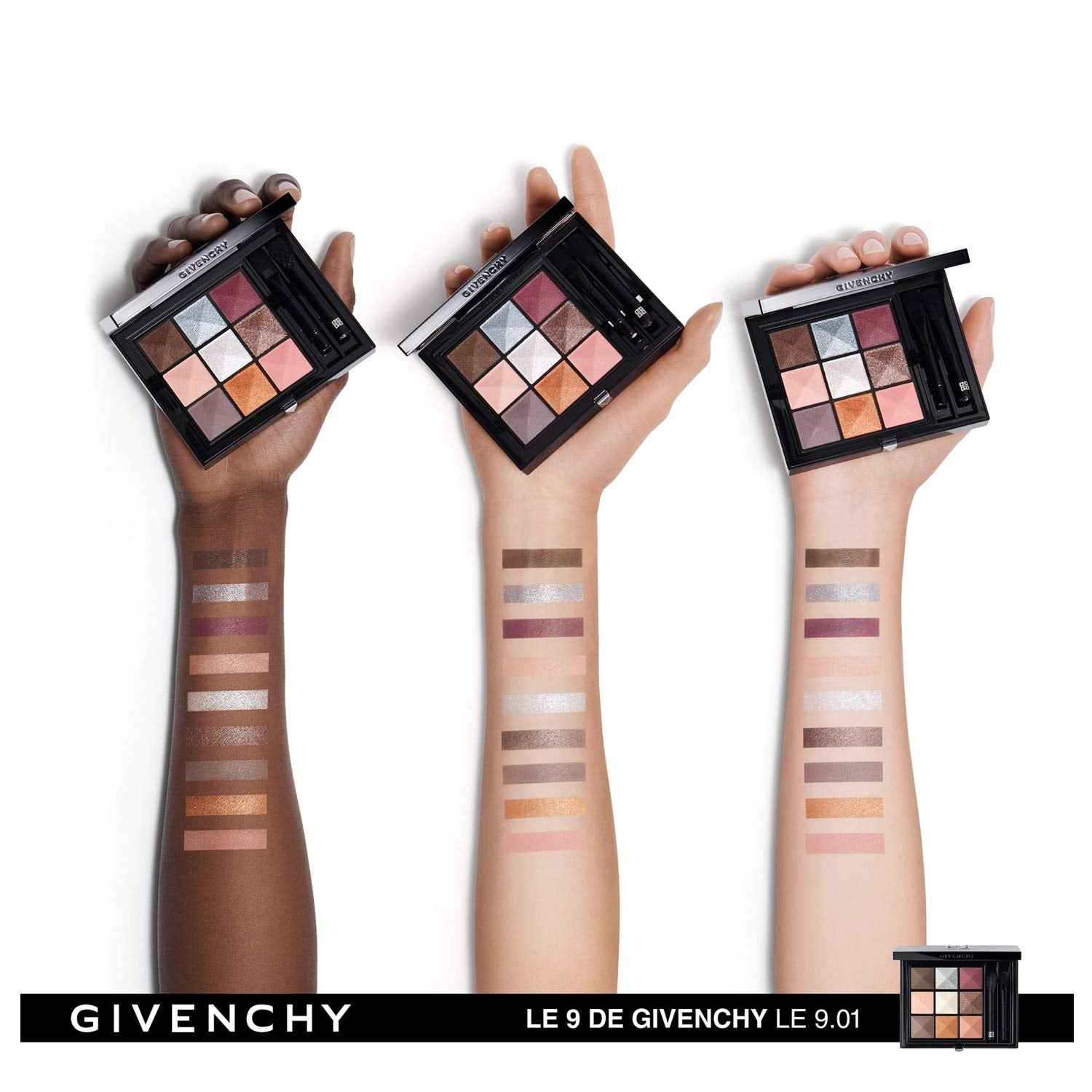 Givenchy Le 9 De Eyeshadow Palette - Le 9.01 for Women - 0.28 oz Eye Shadow