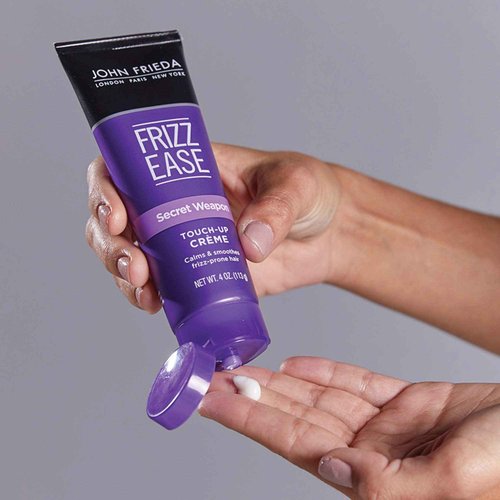 John Frieda, Frizz Ease TouchUp Crème AntiFrizz Finishing Cream Helps to Calm and Smooth Frizzprone Hair 4 6pack, SECRET WEAPON, 24 Ounce, (Pack of 6)