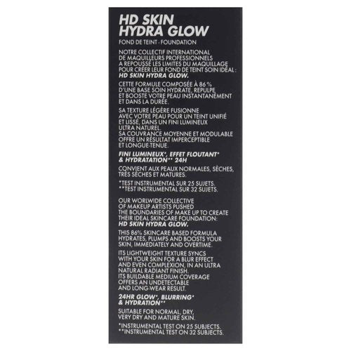 HD Skin Hydra Glow - 1N10 Ivory by Make Up For Ever for Women - 1 oz Foundation