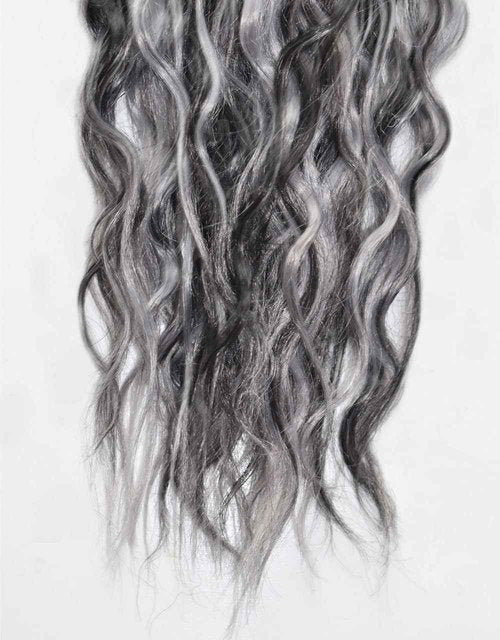 Condescension P4/Grey Human Hair Bundles 24 26 28 inch Water Wave Human Hair Bundles Highlight Chocolate Grey Unprocessed Soft Sewn In Hair with Double Weft for Black Women