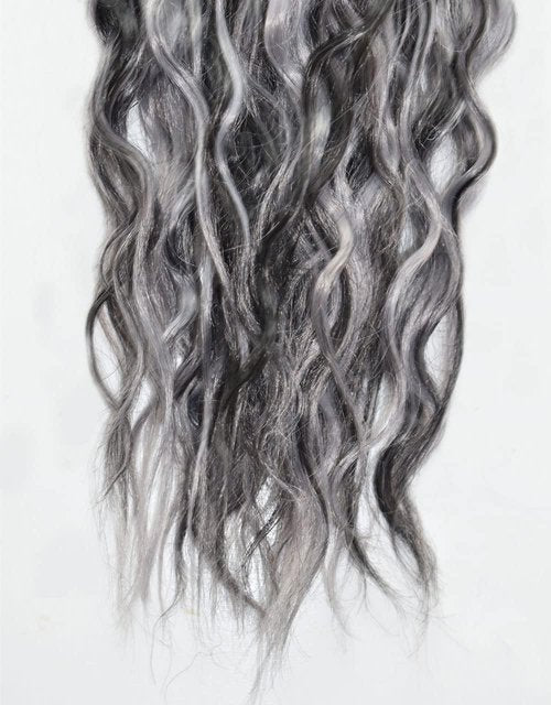 Condescension P4/Grey Human Hair Bundles 20 22 24 inch Water Wave Human Hair Bundles Highlight Chocolate Grey Unprocessed Soft Sewn In Hair with Double Weft for Black Women