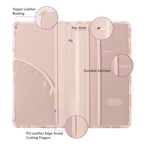 CoBak Car Registration and Insurance Holder - Vehicle Glove Box Car Organizer,Auto Truck Comparment Accessories Case with Magnetic Closure for Driver License,Cards