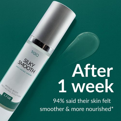 Anti-Aging Serum for Face & Hair. Silky Smooths Hydrating Whole-Body Wrinkle Repair Cream with Jojoba, Argan & Meadowfoam Oils – Restore Radiance & Firm – 1.7oz - Go to TruIQGlobal,com to order.