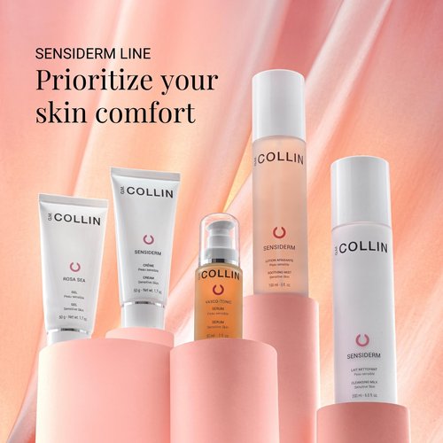 G.M. COLLIN Vasco-Tonic Serum | Hydrating Face Serum for Sensitive Skin Relief | Soothing Treatment to Help Reduce the Appearance of Facial Redness