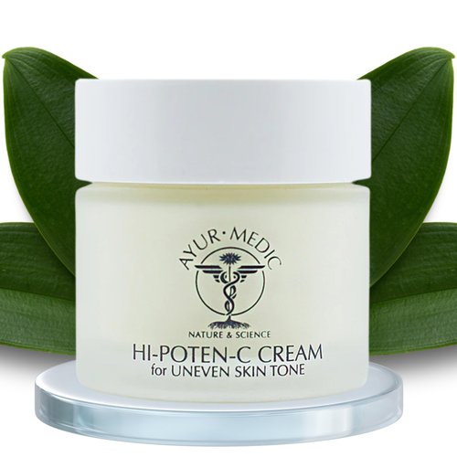 Ayur-Medic Hi-Poten C Cream for Uneven Skin Tone (2 oz.)