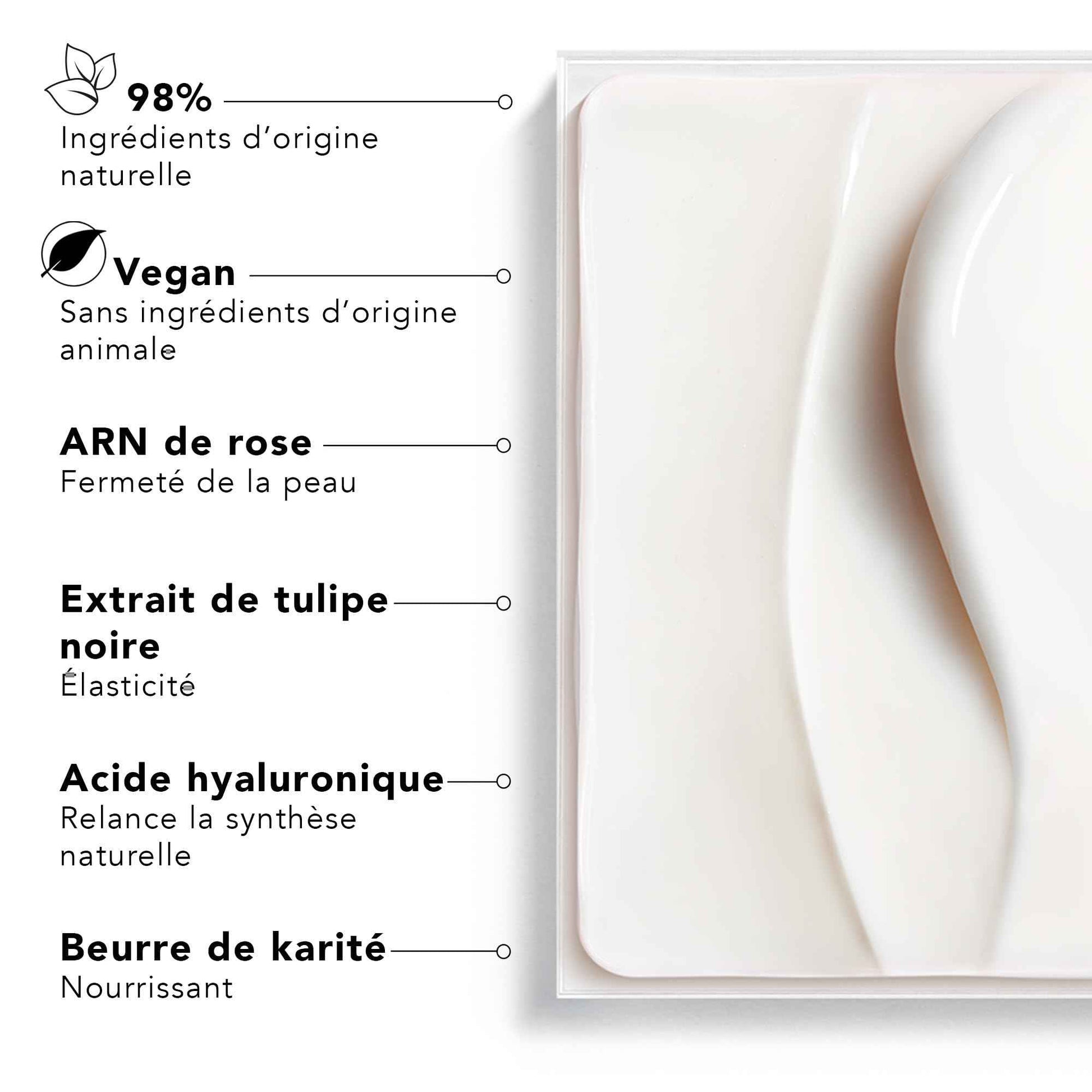 Lierac Lift Integral Firming Day Cream Refill - Moisturizer with Hyaluronic Acid - Firms, Hydrates & Smooths Wrinkles - Suitable for All Skin Types, Including Sensitive - 50ml Jar Refill