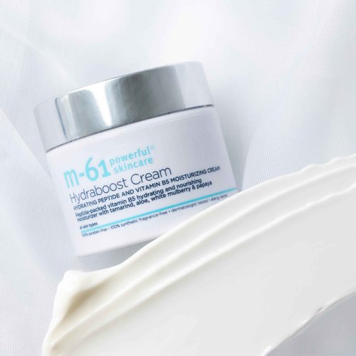 m-61 Hydraboost Cream | Ultra-Nourishing, Moisturizing Face Cream To Plump, Hydrate, And Repair. With Vitamin B5, Vitamin E, Hyaluronic Acid, and Peptides. For All Skin Types - 1.7 Fl Oz