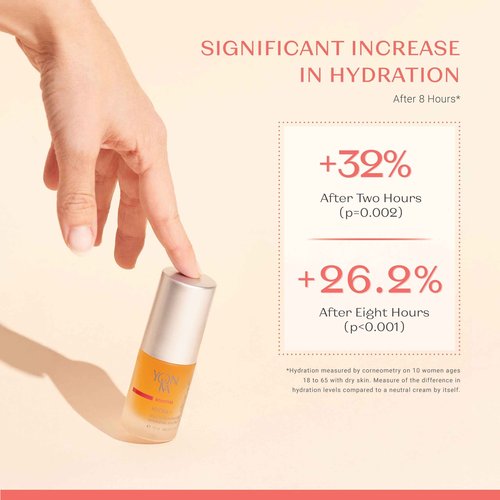 Yon-Ka Booster Hydra Plus | Deeply Hydrating Recovery Concentrate | Treat Seasonal Dryness and Prevent Breakouts | With Vitamin C and Brown Algae | Paraben-Free | 0.51 fl oz