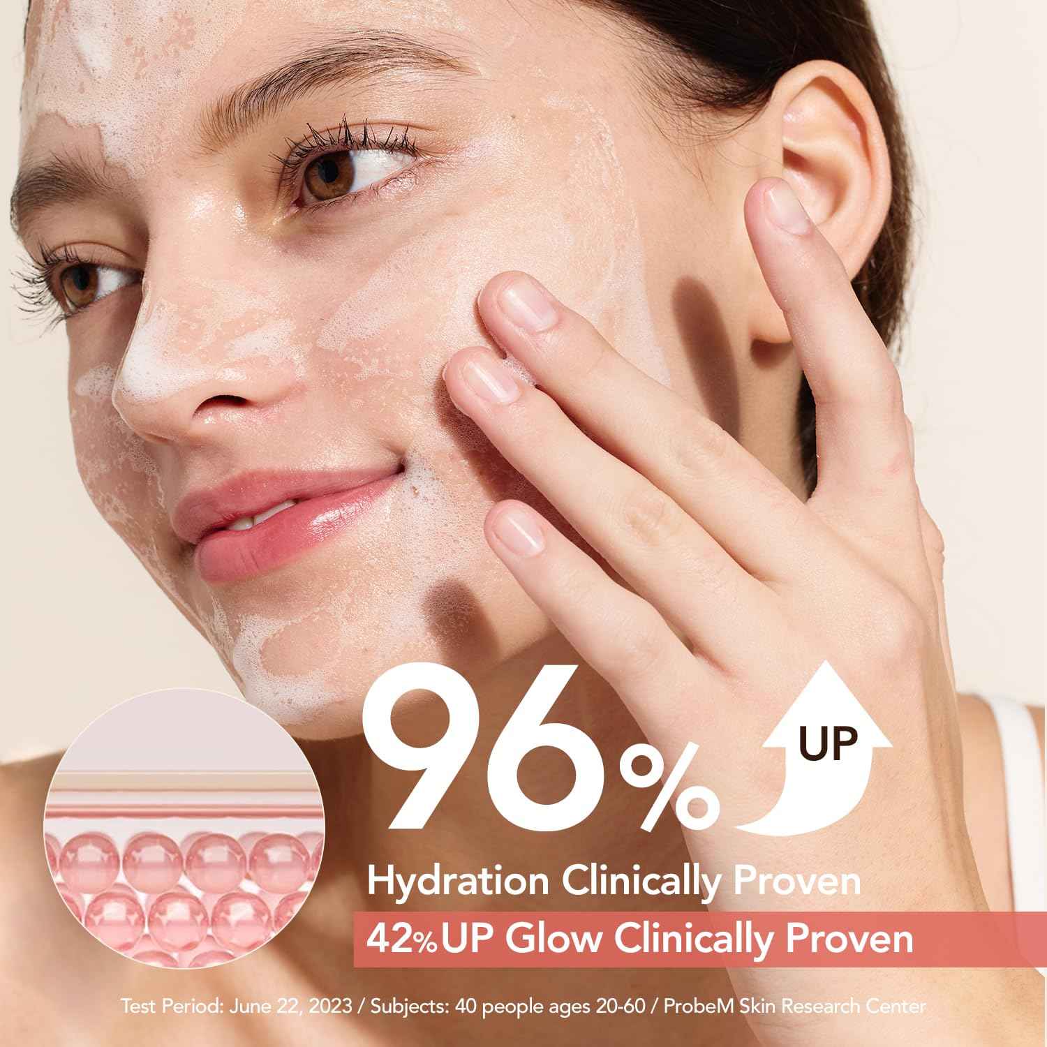 MENOKIN Korean Face Mask 5 sets [30 seconds Quick Bubble Mask] (Collagen, Brightening, Moisturizing, Soothing, Recovery),Hydration Improvement, Moisturizing, Easy-to Use,Glass Skin, 3.21 fl.oz