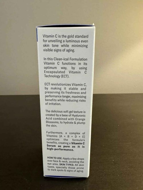 Odacite Brightening Vitamin C & Hyaluronic Facial Serum - Anti-Aging Facial Serum Targets Loss of Firmness & Dark Spots - Squalane, Vitamin E & Neroli Floral Water for Smooth Skin - 1 Fl Oz