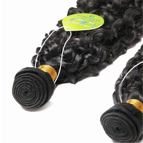 CICI Beauty Grade 5A Brazilian Curly wave 100% Virgin Human Hair Weaving 1 Bundle 26 Inches Natural Color
