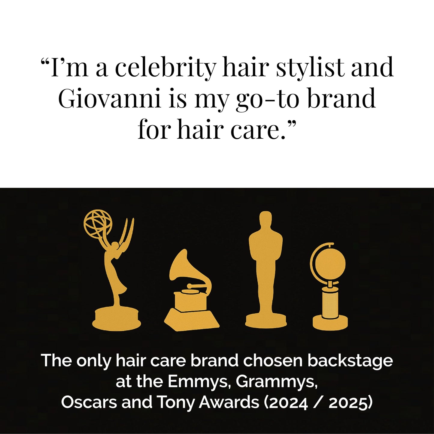 GIOVANNI ECO CHIC 50:50 Balanced Hydrating-Calming Conditioner - Leaves Hair pH Balanced for Over-Processed, Lauryl & Laureth, Sulfate Free, No Parabens, Color Safe - 128 oz