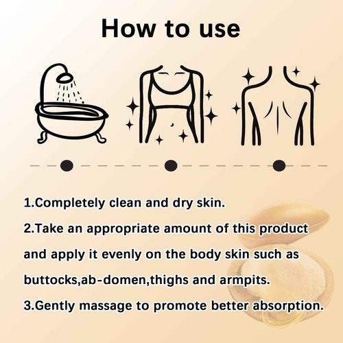 CEKRQCI Magic Body Firming Oil, Magic Luxury Body Oil for Skin, Firming and Moisturizing Treatment for Sagging Skin, Suitable for Full Body Use (Vanilla fragrance-2PC)