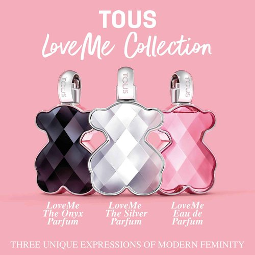 TOUS LoveMe Eau de Parfum for Women, Elegant Floral Fruity Perfume With Notes of Lotus Flower, Freesia, and Almond. Long-Lasting Scent for Everyday Wear, 3 Fl Oz