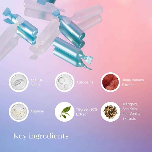 Nu Skin ageLOC GS Facial Gels | Expertly Formulated 2-Step At-Home Anti-Aging Treatment for Visibly Reduced Lines, and Glowing, Youthful Skin, Infused with ageLOC Blend | 1 Pack