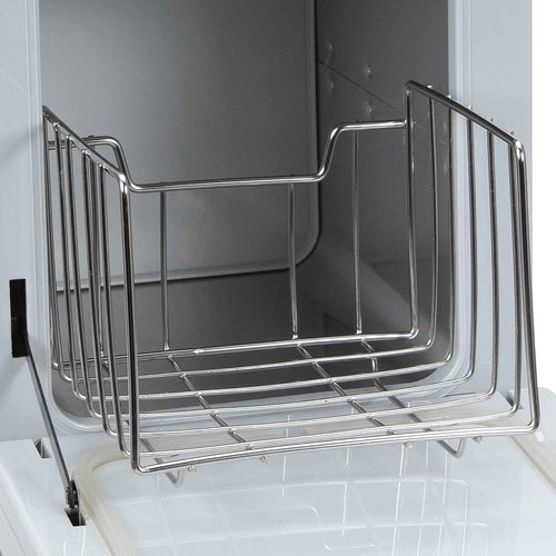 ForPro Warm & Cozy Hot Towel Warmer, Compact 5L Capacity Cabinet, Stainless Steel Rack, White