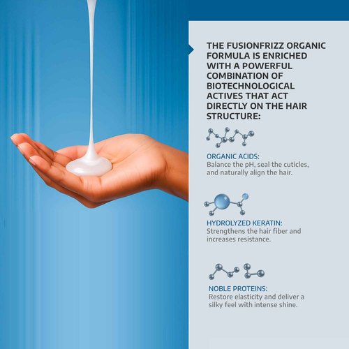 BRSCIENCE Organic Keratina Para Alisar el Pelo, Frizz Control Hair Care Products, Keratina Orgánica para Alisar el Pelo, Brazilian Keratin Treatment, Vegan Keratin Hair Treatment (33.8 Fl Oz)